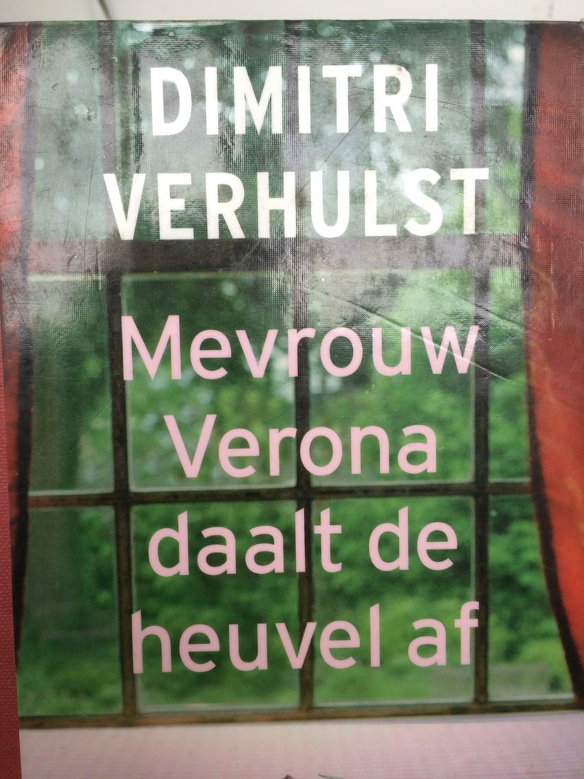 Cover Mevrouw Verona daalt de heuvel af - Dimitri Verhulst - Mevrouw Verona Daalt De Heuvel Af