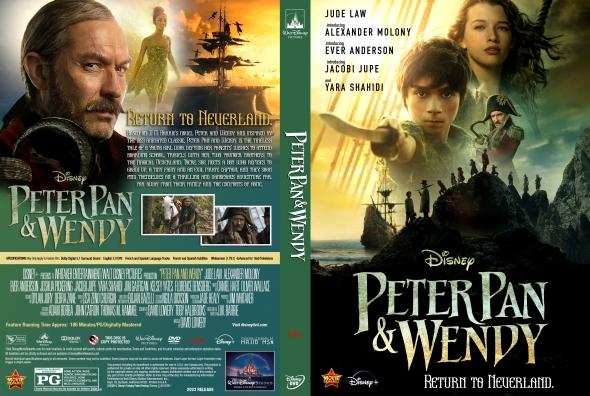CoverCity - DVD Covers & Labels - Peter pan & Wendy - Waar Wonen Peter Pan En Tinkerbell 9 Letters
