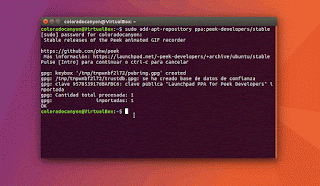 Crear gif animados con Peek en Linux Ubuntu | Aplicaciones de Libre Uso - Peek En Cloppenburg Den Bosch