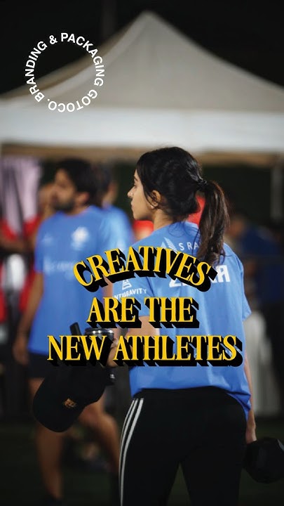 Creatives are the new athletes 💪🏻 #packaging #branding #gotoco - YouTube - Athletes Are The New Creatives