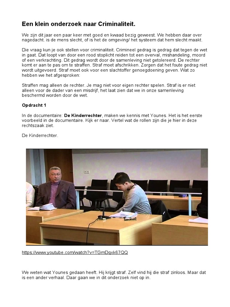 Criminaliteit Voor Ons Soort Mensen