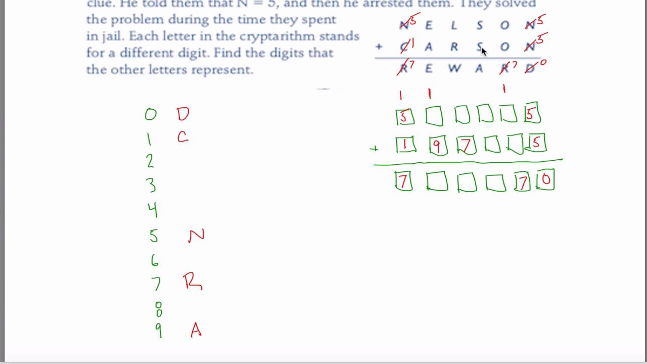 Cryptogram Example - YouTube - Diertje Dat Niet Veel Effect Heeft Cryptogram