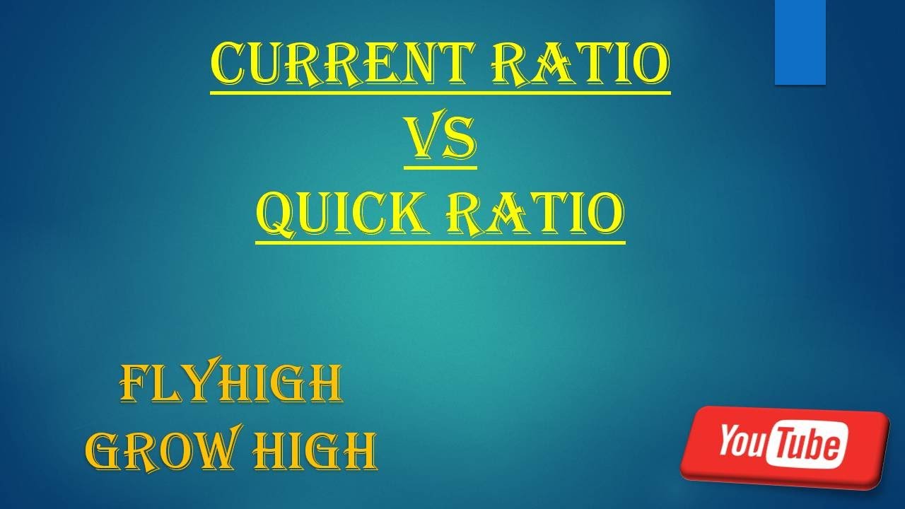Verschil Current En Quick Ratio