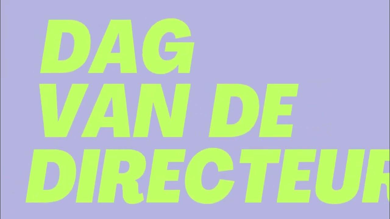 Dag Van De Stagiair 2024