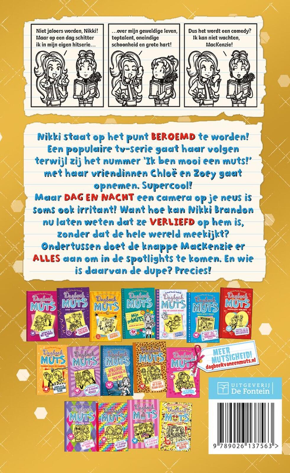 Dagboek van een Muts 7: Drama voor de Camera | Pas verschenen - Dagboek Van Een Muts 15