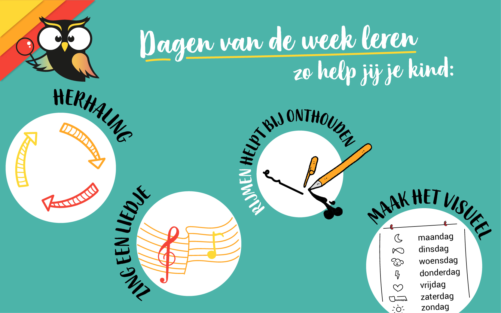 Dagen van de week leren (handige tips) - Van De Week Betekenis