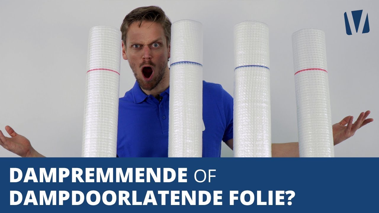 Dampremmende of dampdoorlatende folie? - YouTube - Dampopen Folie Op Dakbeschot Aanbrengen
