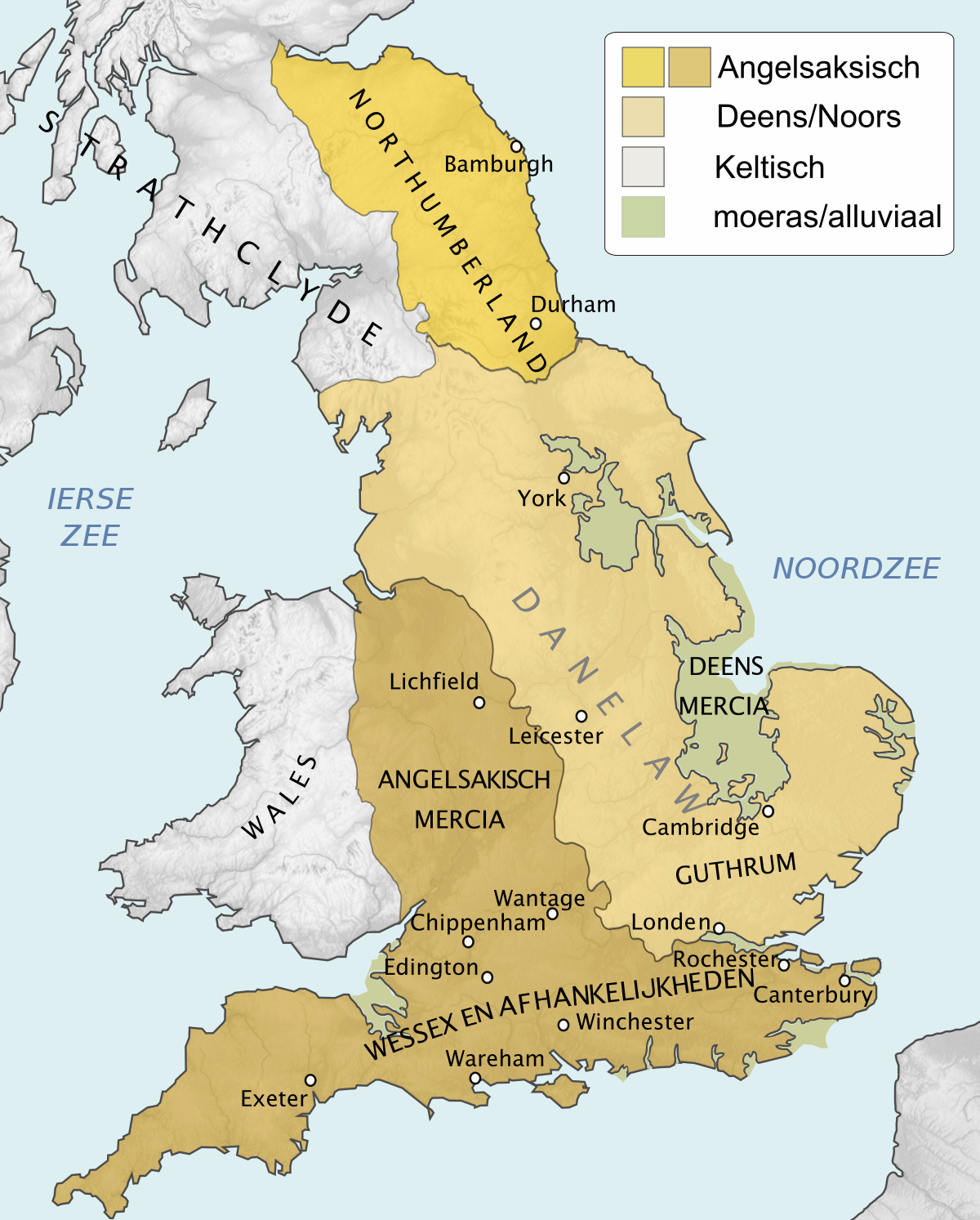 Danelaw - Wikipedia | Saxon history, Anglo saxon history, History of - Welk Volk Veroverde In De 11e Eeuw Engeland