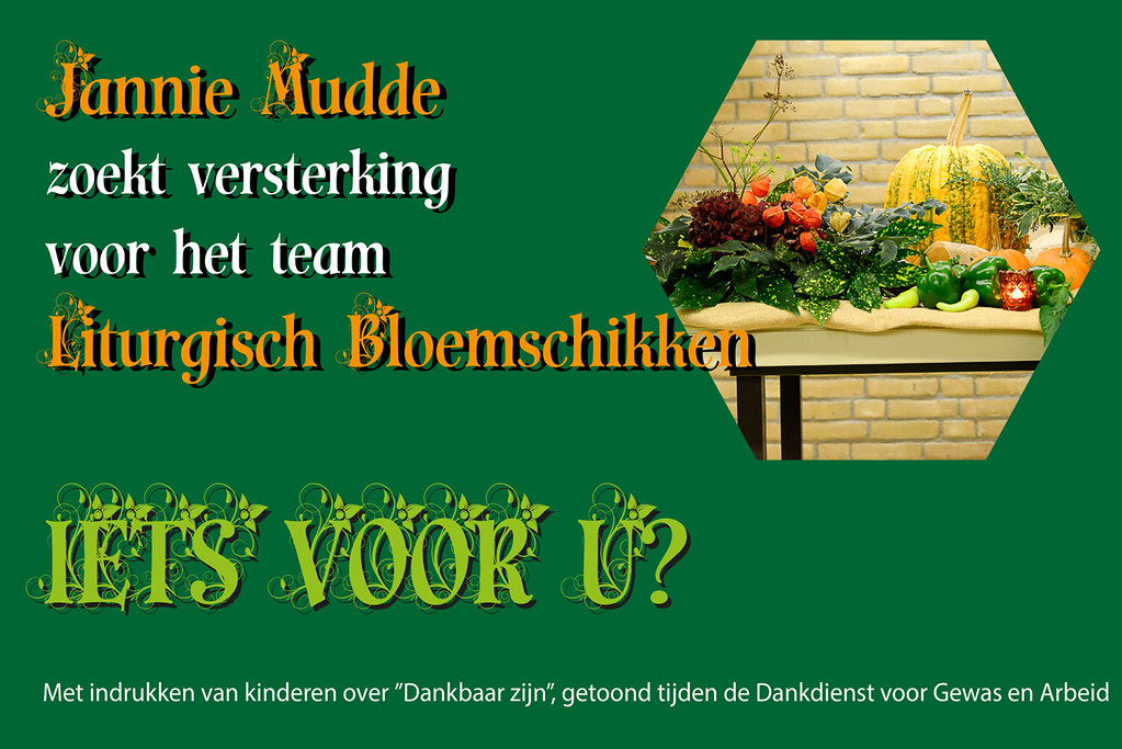 Dankdienst voor gewas en arbeid | Flickr - Bidstond Voor Gewas En Arbeid