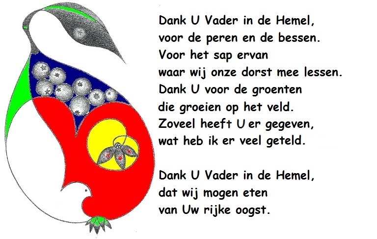 Dankgebed Na Het Eten