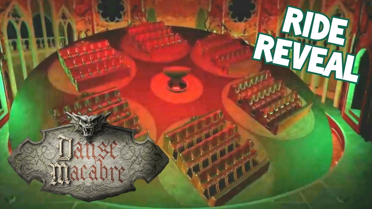 DANSE MACABRE Efteling FIRST LOOK! | FIRST OF IT'S KIND Dark Ride - Wanneer Is De Efteling Opgericht