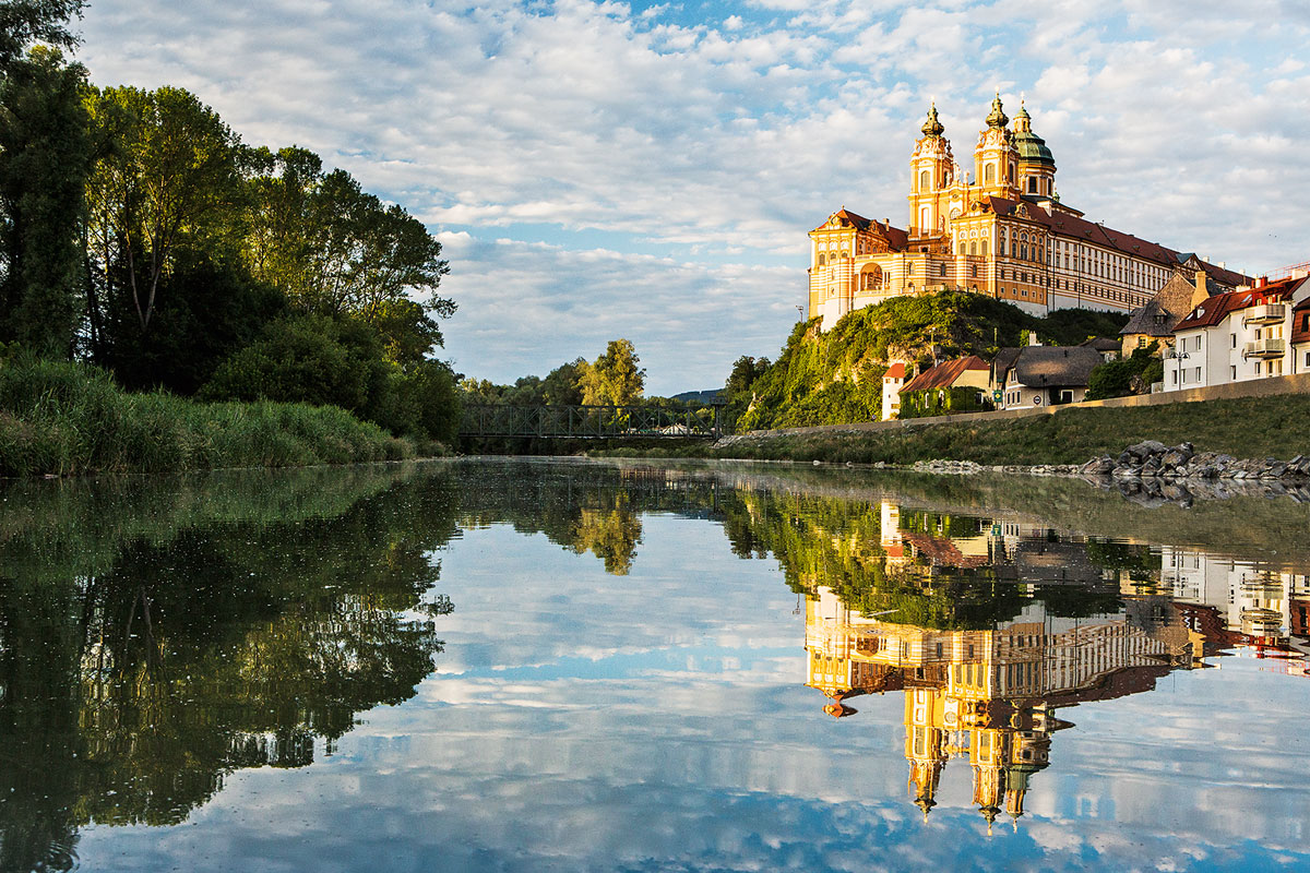 Das Tor zur Wachau: Melk an der Donau - Kurzurlaub in heimischen Städten - Melk In Glazen Flessen Ah
