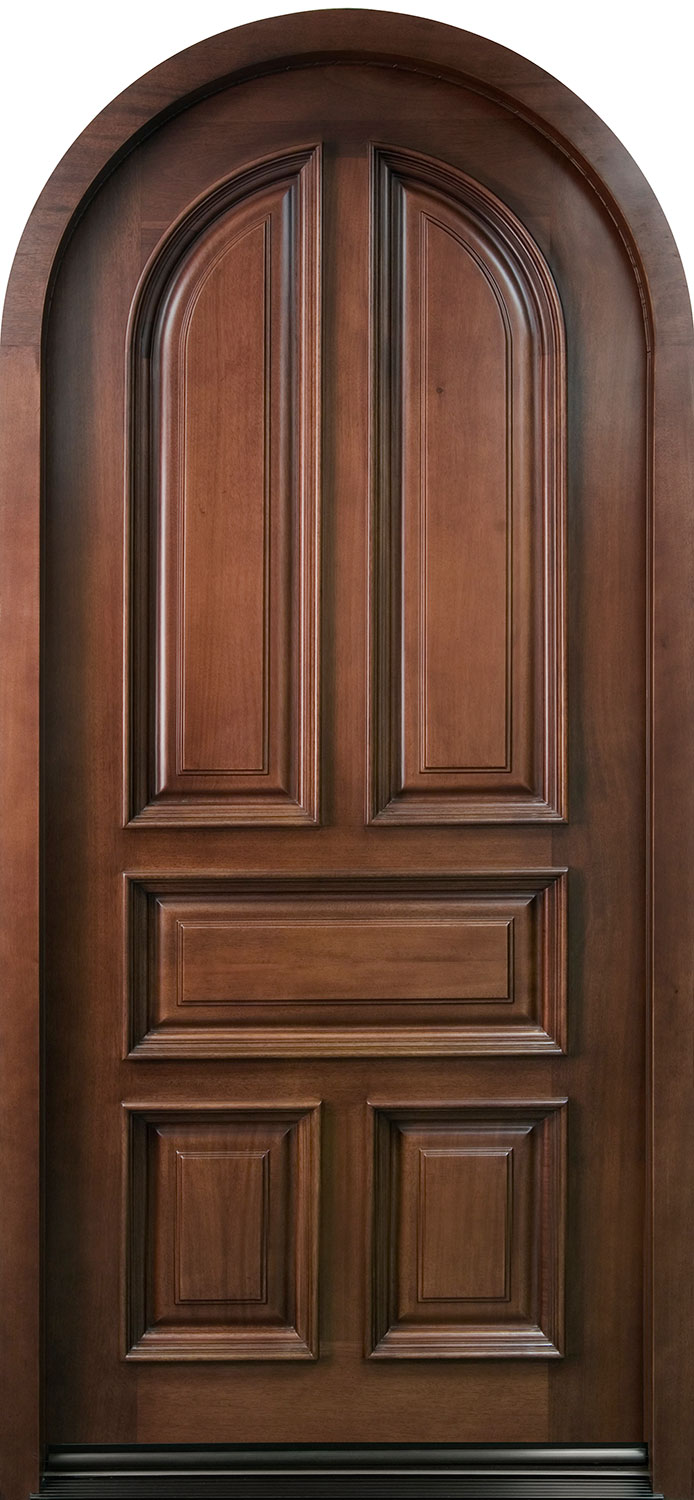 DB-395W_Mahogany-Dark | Classic Wood Entry Doors from Doors for - Door Wie Werd Willem Van Oranje Vermoord