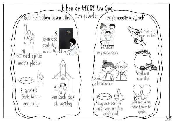 De 10 Geboden | MaySidar - 10 Geboden Voor De Jeugd