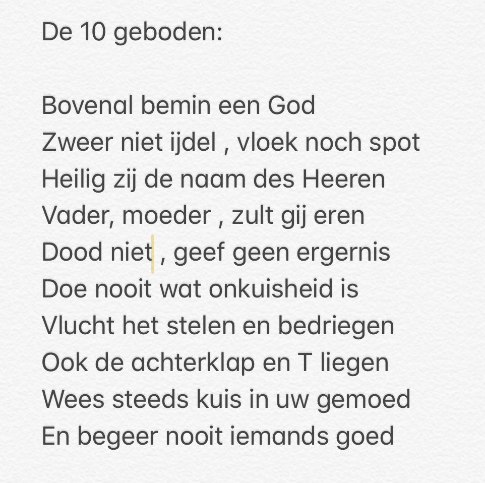 De 10 Geboden | Vader - De 10 Geboden Uit De Bijbel
