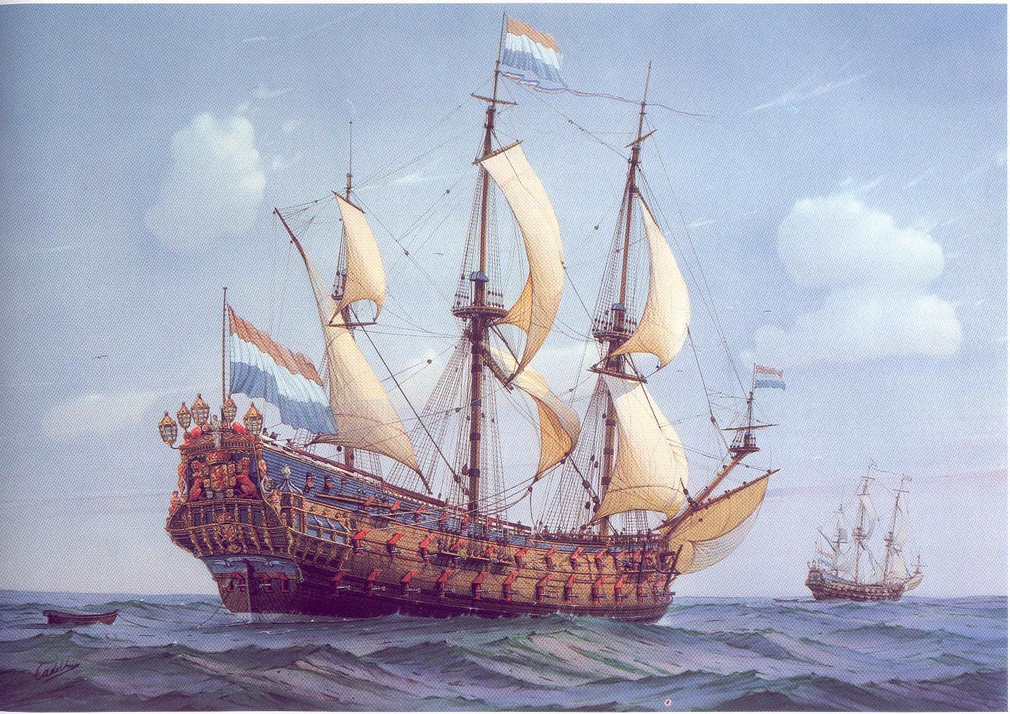 de 7 provincien | Dutch ships, Sailing ships, Sailing - Hoeveel Schepen Had De Voc