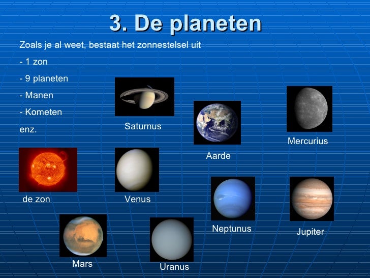De Aarde Ppt - Welke Planeet Staat Het Verst Van De Aarde