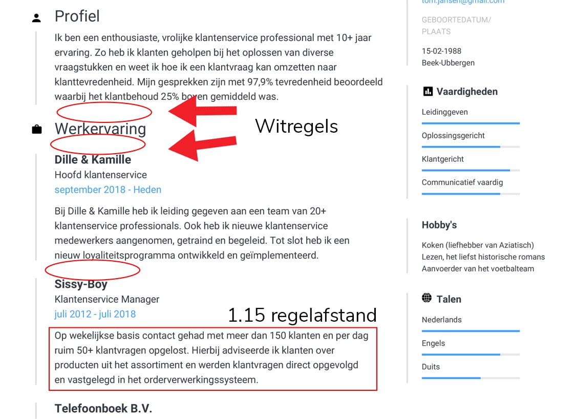 De allerbeste CV's: Zó moet een CV eruit zien in 2024 - Hoe Moet Een Cv Eruit Zien