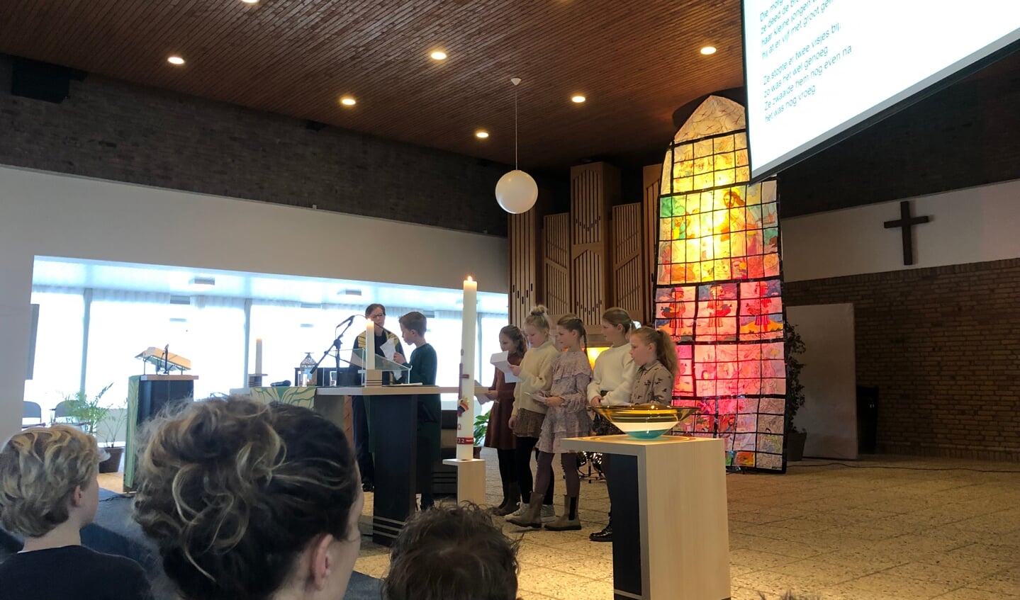 De Ark en De Regenboog delen in school-kerkdienst - Kijk op BR: het - De Ark Ede Kerkdienst