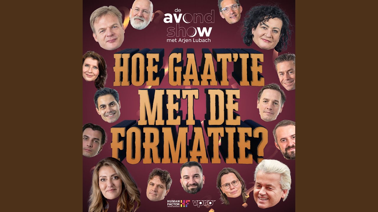 De Avondshow Met Arjen Lubach - Hoe gaat'ie met de formatie? Chords - Hoe Verloopt De Formatie In Stappen