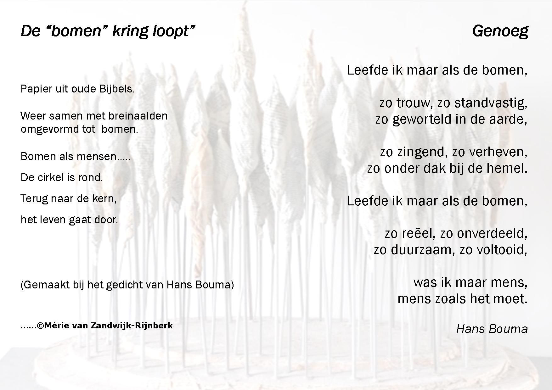 Gedichten Van Hans Bouma