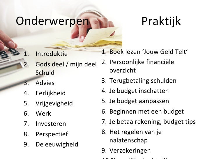 De Crown Cursus Presentatie - Interessante Onderwerpen Voor Een Presentatie