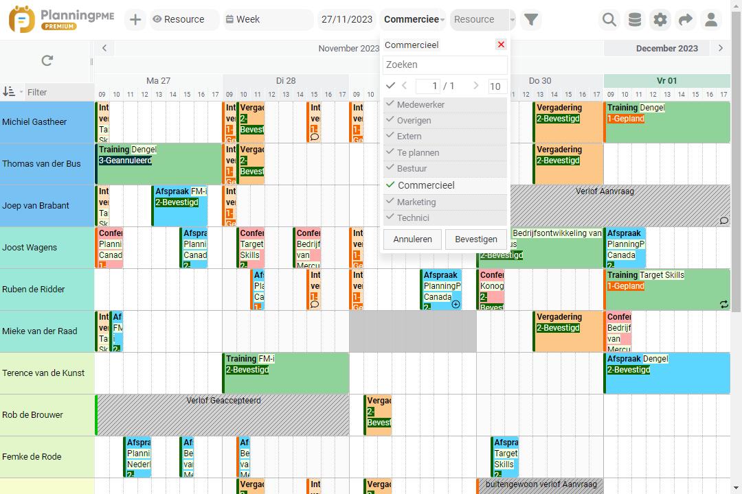 De eenvoudige online schema met PlanningPME - Hoe Maak Je Een Planning