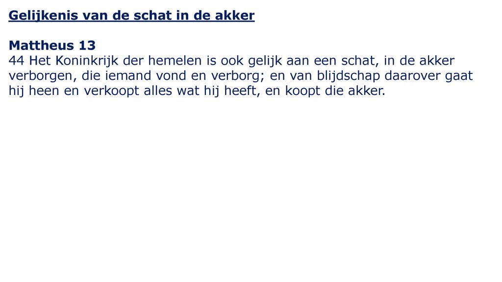 Wat Is Een Gelijkenis