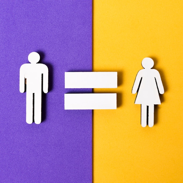 De gelijkheid tussen man en vrouw lag | Gratis Foto - Ongelijkheid Tussen Man En Vrouw Voorbeelden