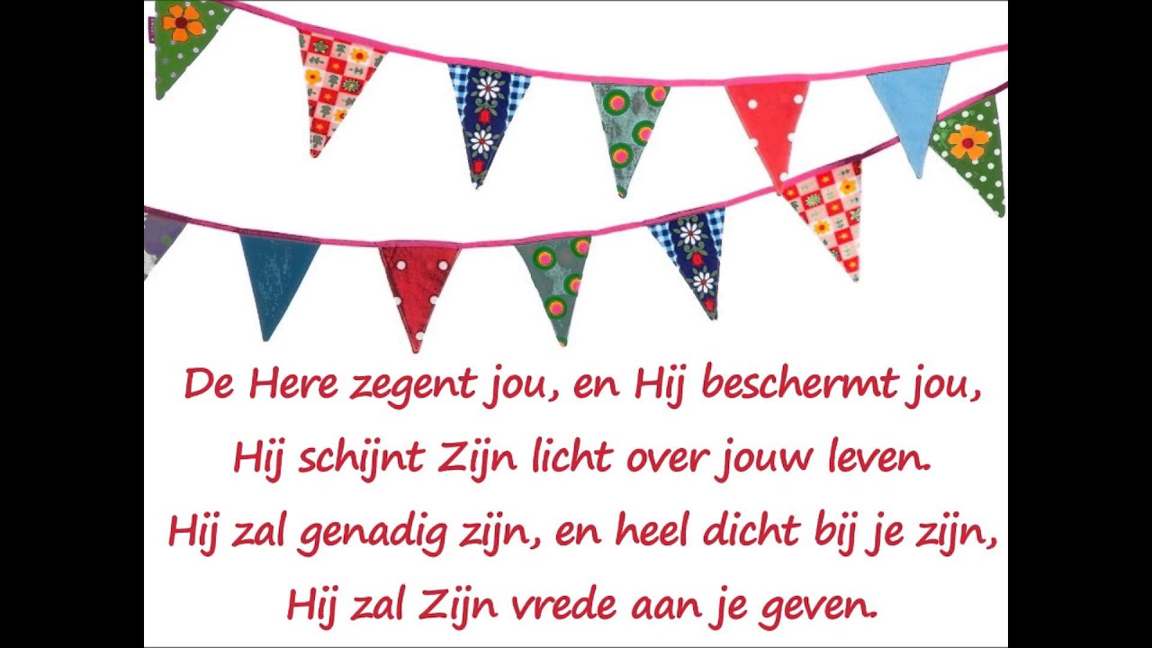 De Here zegent jou Kinderopwekking 185 - YouTube - Tekst De Here Zegent Jou
