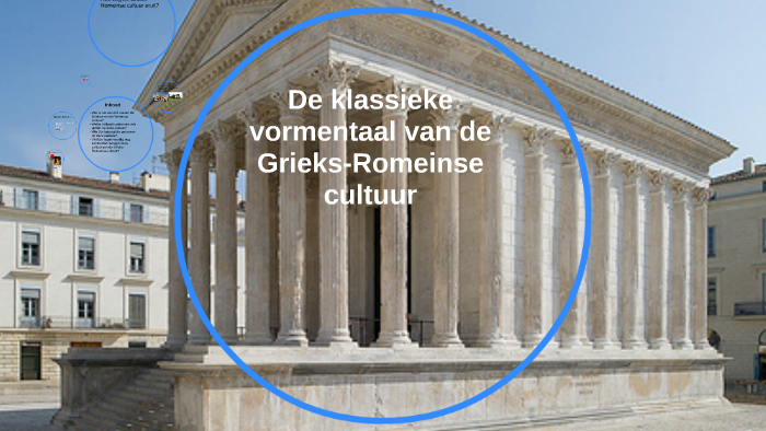 Klassieke Vormentaal Van De Grieks-romeinse Cultuur