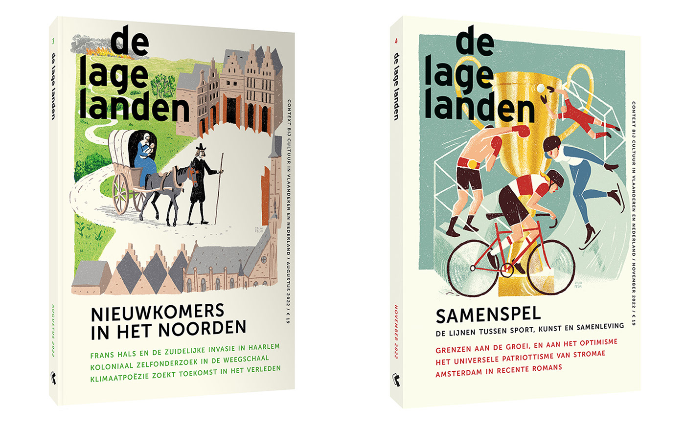 DE LAGE LANDEN magazinecovers on Behance - Geschiedenis Van De Lage Landen