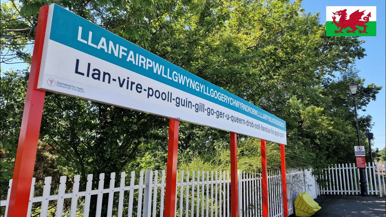 De LANGSTE plaatsnaam in WALES - Langste Straat Van De Wereld