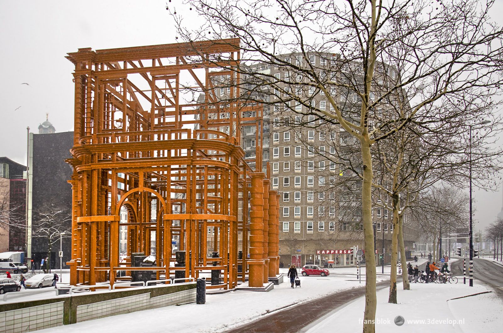 De mooiste kunstwerken van Rotterdam • 3Develop beeldblog | Rotterdam - Nieuwe Delftse Poort - Cor Kraat
