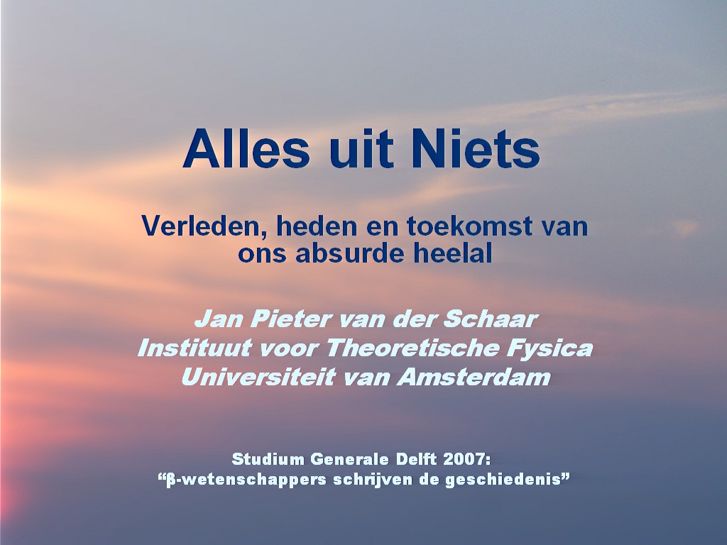 De oerknal - Hoe Is De Oerknal Ontstaan