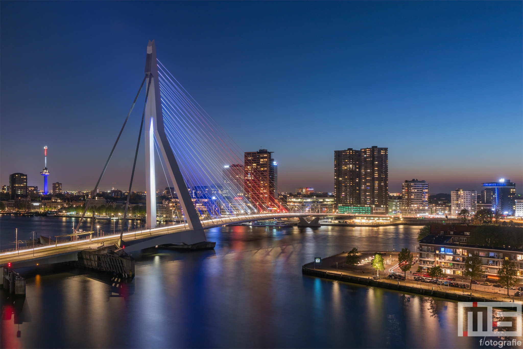 De Rotterdamse Skyline vanuit de 10 mooiste plekken - MS Fotografie - Rotterdam Dpg Media - Redactie Algemeen Dagblad