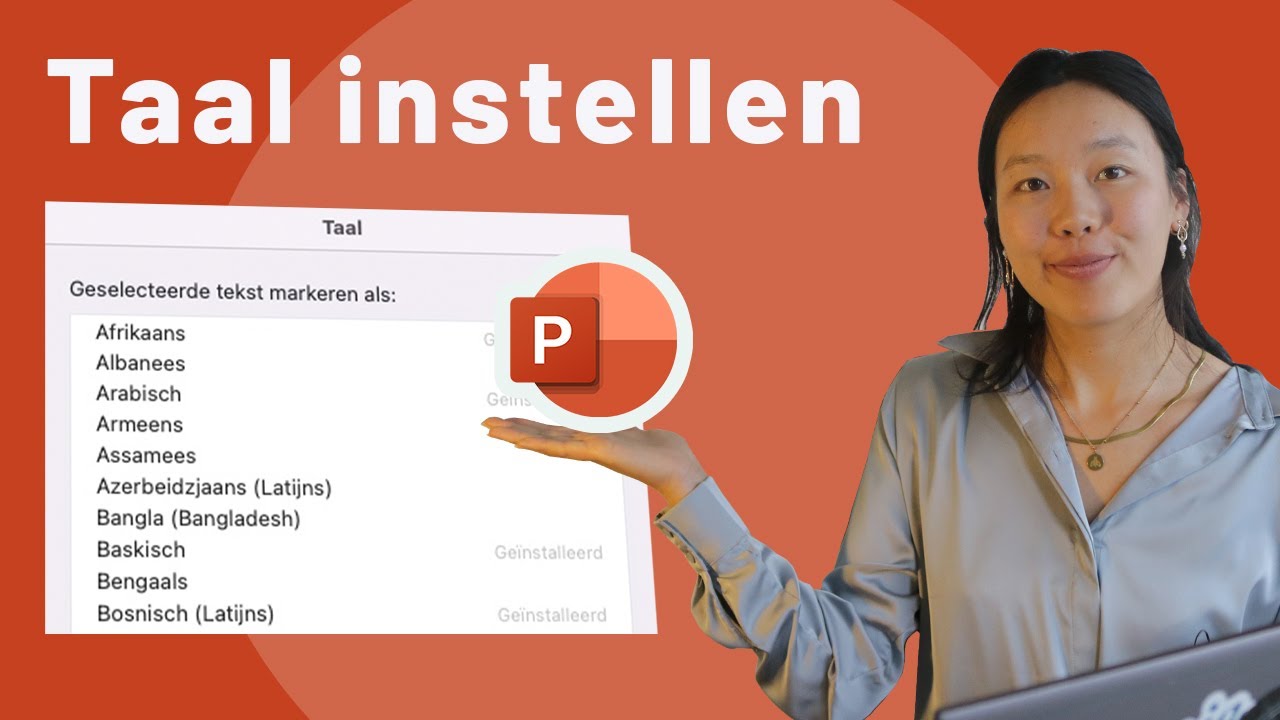 De taal in PowerPoint instellen en aanpassen - YouTube - Kun Je Of Kan Je Onze Taal