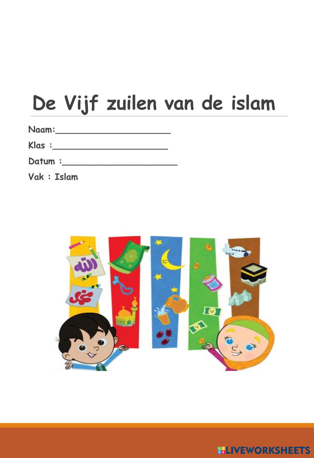 Vijf Zuilen Van De Islam