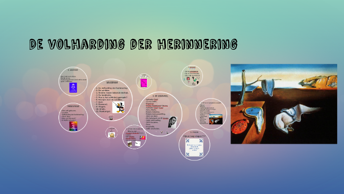 de volharding der herinnering by pippa hoving on Prezi - Het Uiteenvallen Van De Volharding Der Herinnering