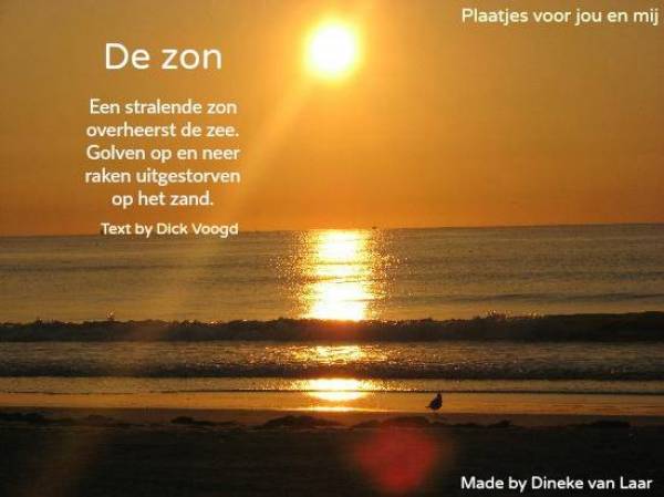 De zon - gedicht door djdick - Gedicht Over De Zon