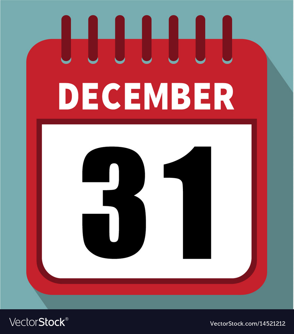 December 31 Calendar Image - Jacki Rhodia - Hoe Wordt 31 December Ook Wel Genoemd