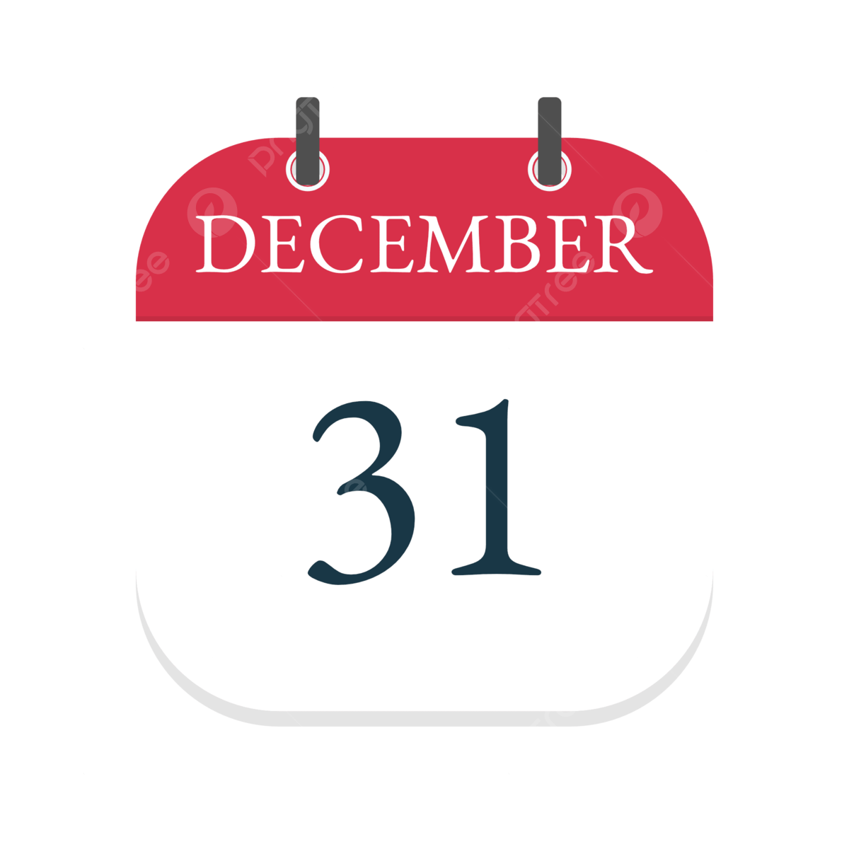 December 31 Daily Calendar Icon, 31 December, Daily Calendar, Calendar - Hoe Wordt 31 December Ook Wel Genoemd