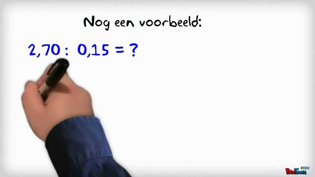 Decimale getallen delen - YouTube - Wat Is Een Decimaal Getal