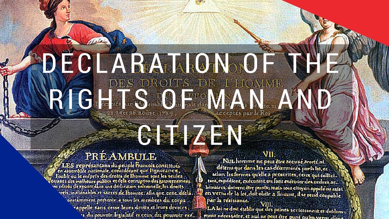 Declaration Of The Man And Citizen