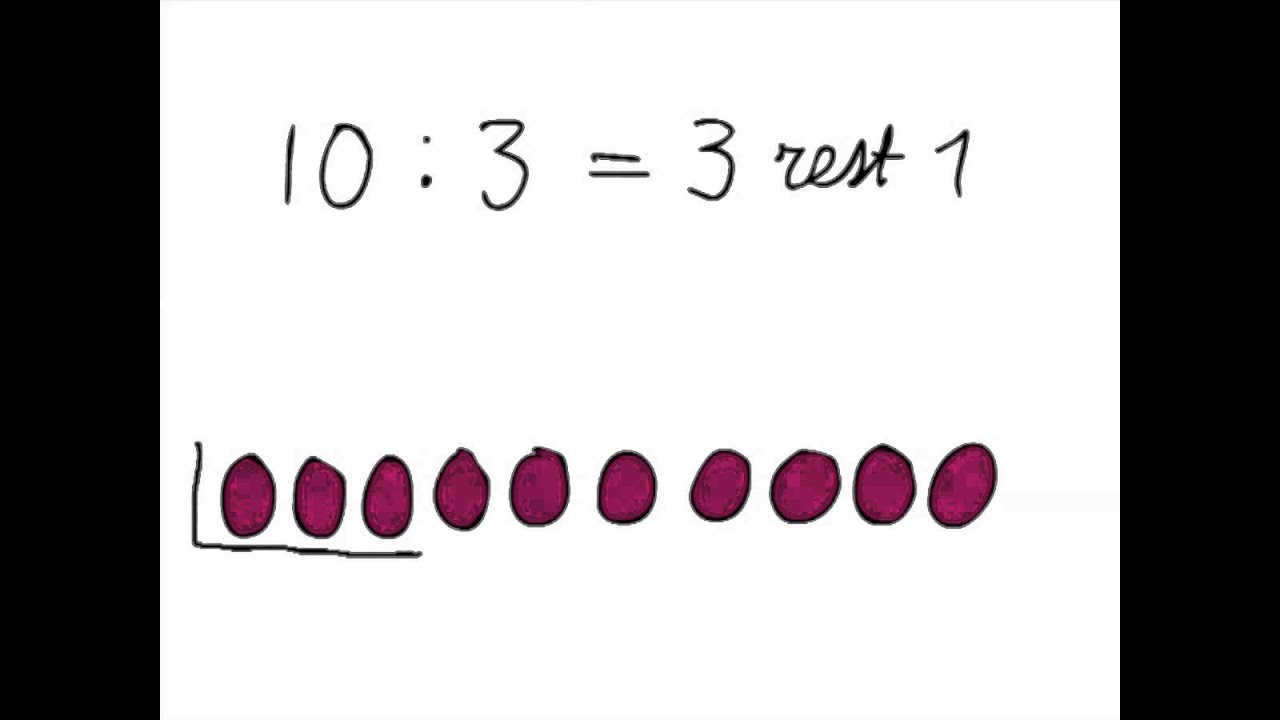 Delen 3 - Delen met rest - YouTube - Deel Van Een Mast 2 Letters