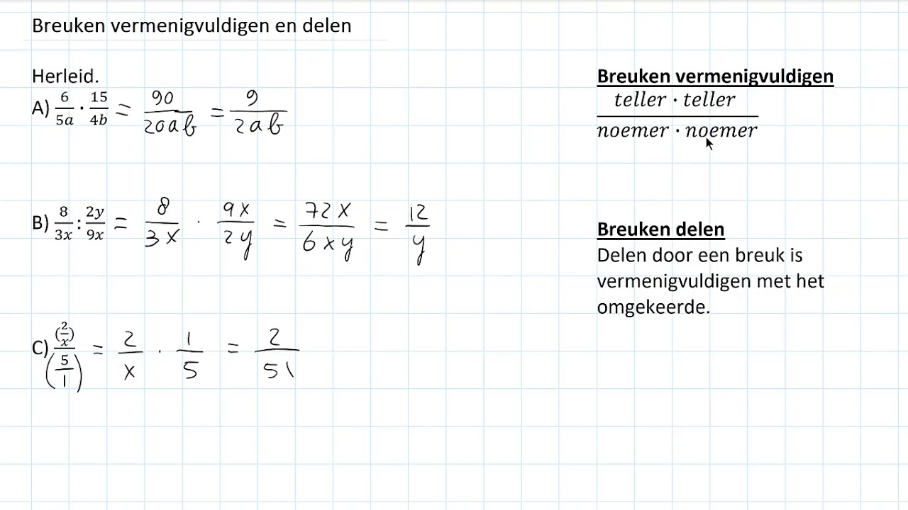 Delen Is Vermenigvuldigen Met Het Omgekeerde: Een Les In Wiskundige Magie - Delen Door Een Breuk Is Vermenigvuldigen Met Het Omgekeerde