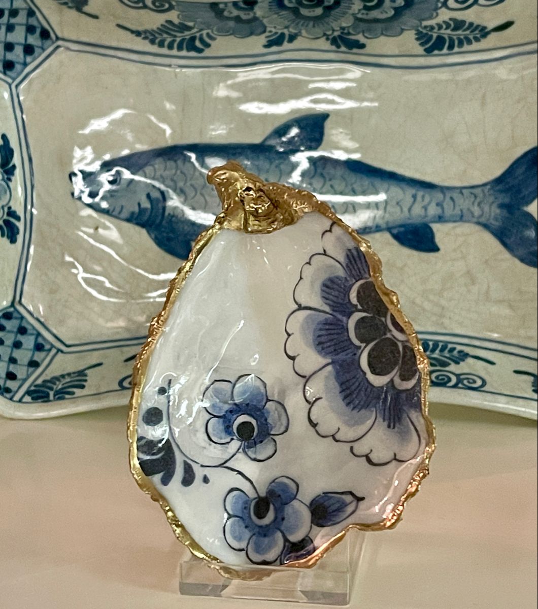 Delfts Blue | Beschilderde schelpen, Schelpenkunst, Knutselen met - Waar Komt Delfts Blauw Vandaan