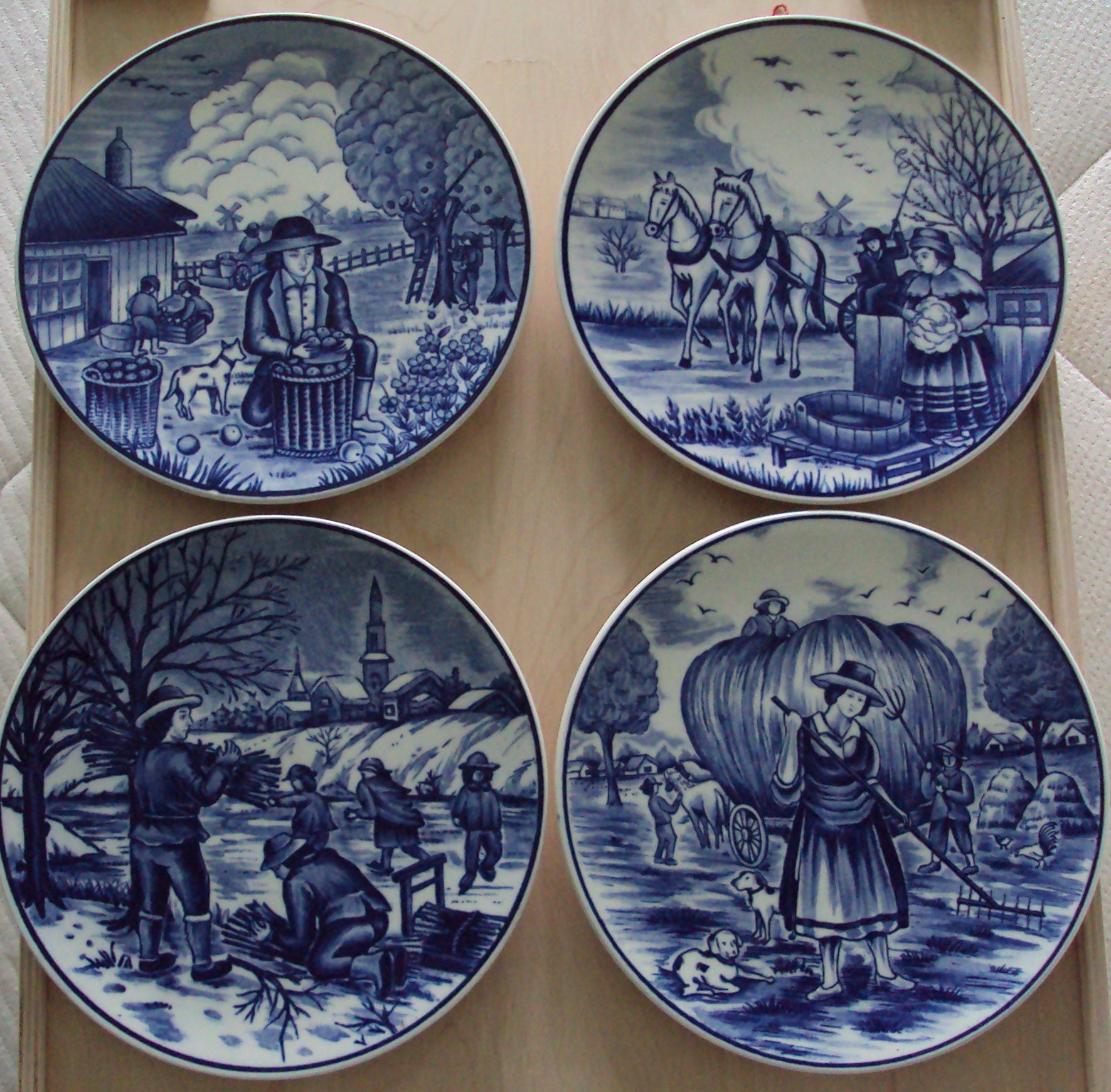 Delfts Blauw Bord Laten Maken