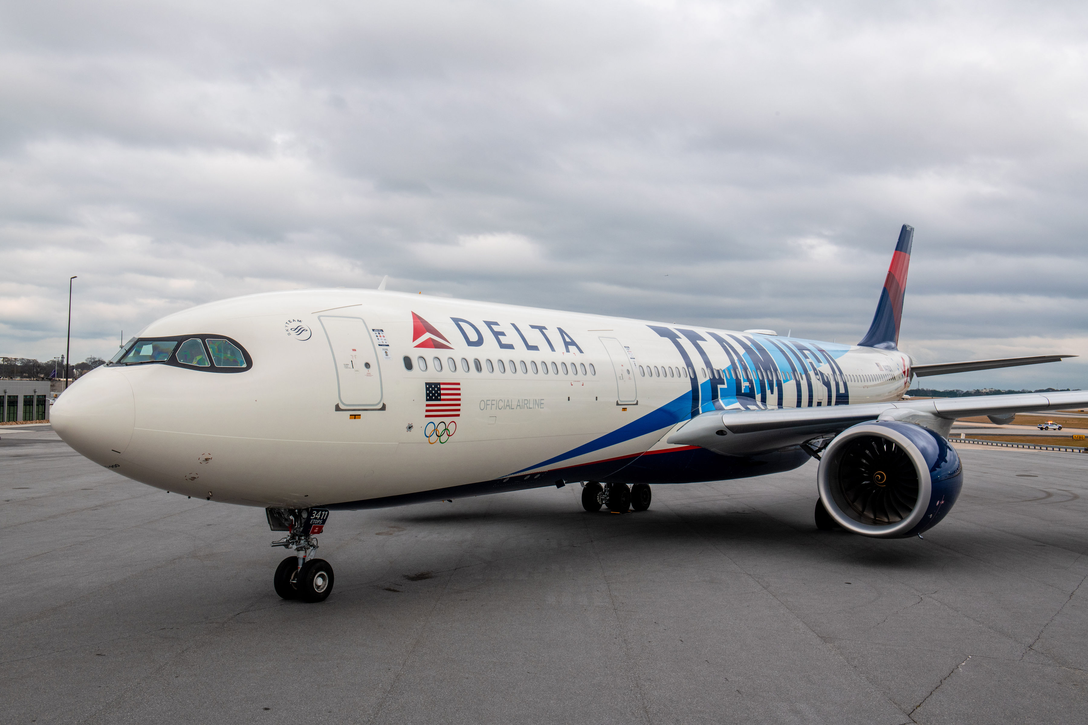 Delta Air Lines A330-900 Team USA Livery | Delta News Hub - Delta Y Gedeeld Door Delta X