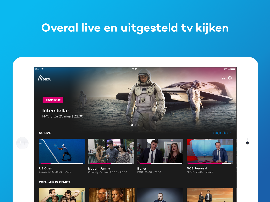 DELTA Interactieve TV - App voor iPhone, iPad en iPod touch - AppWereld - Delta Tv Kijken Online